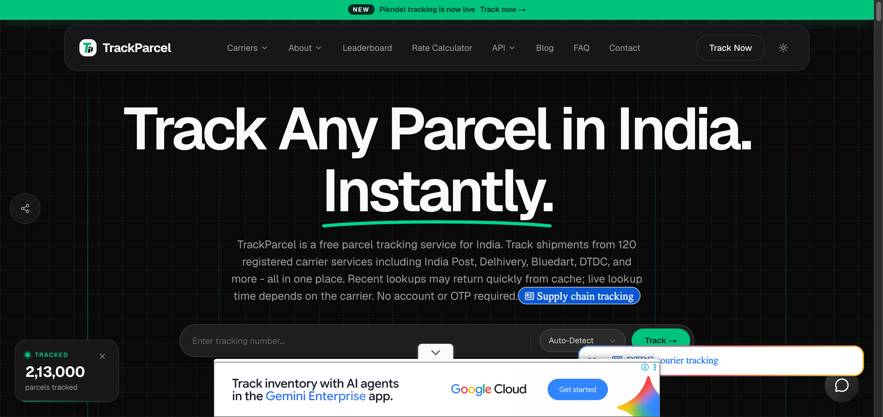 TrackParcel